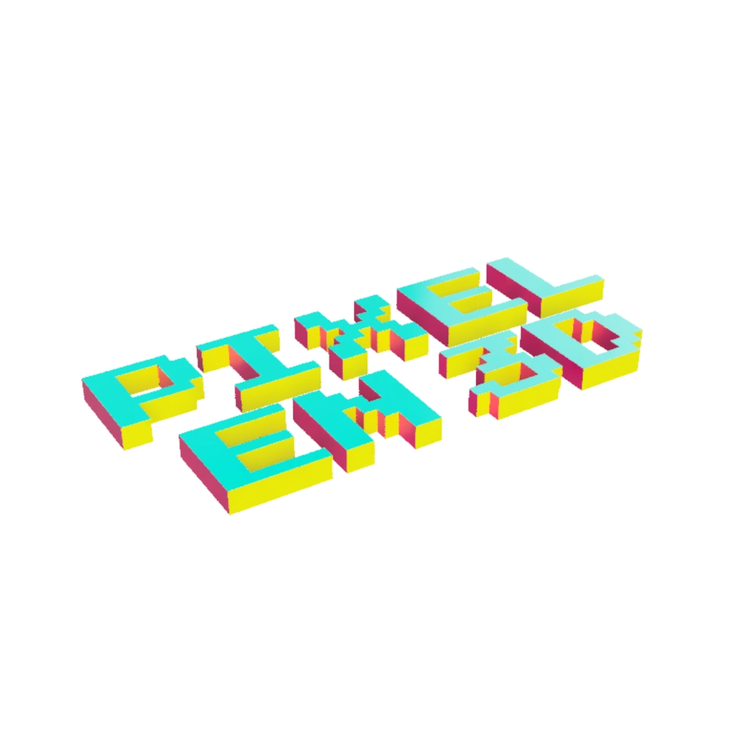 Logo Pixel en 3D